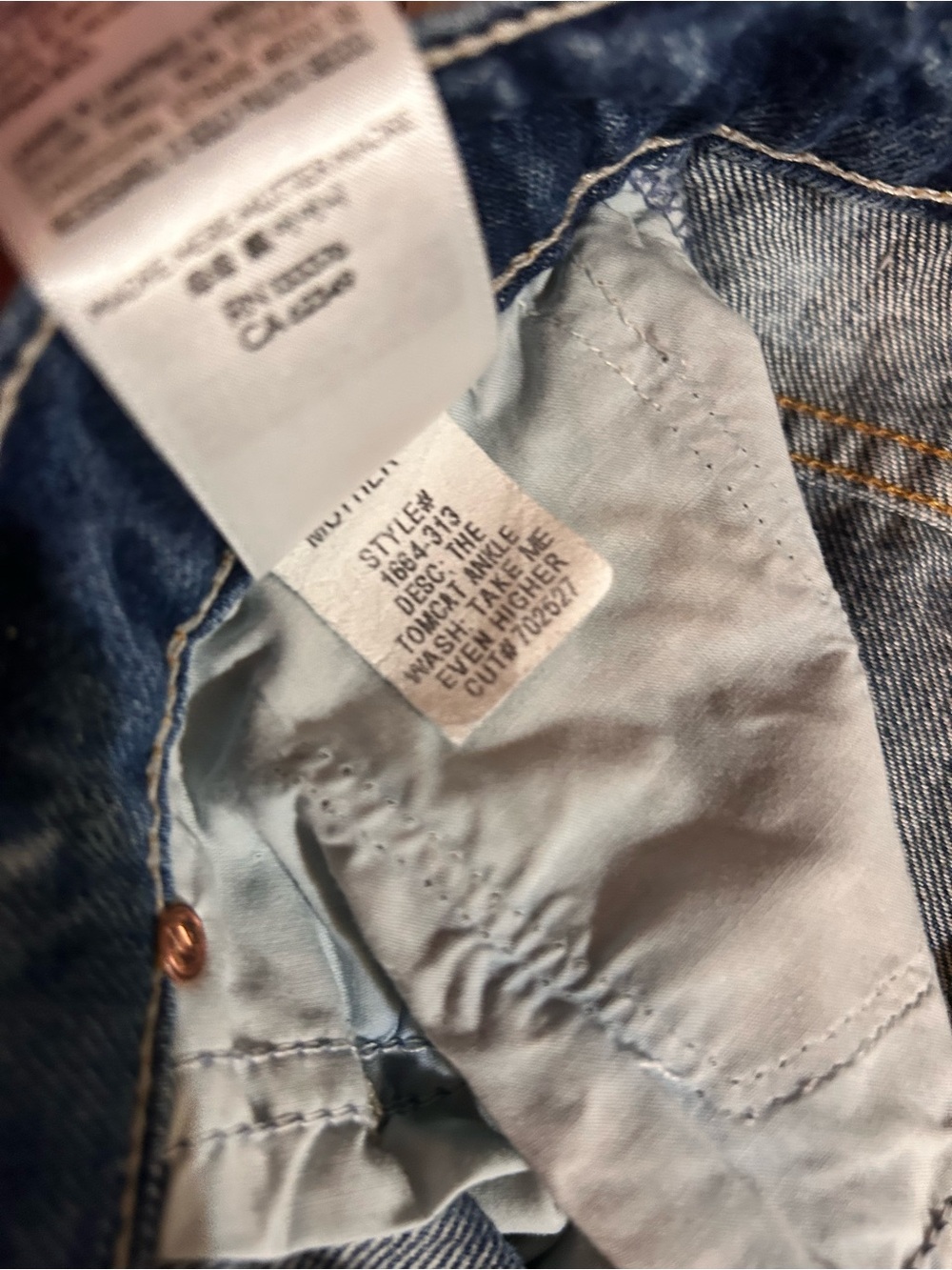 MOTHER Denim The Tomcat Ankle Jeans in Take Me Even Higher - Picture 7 of 9